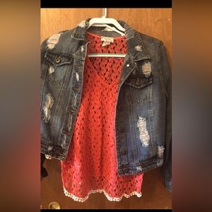 Lavish Blouse With Cream Trim